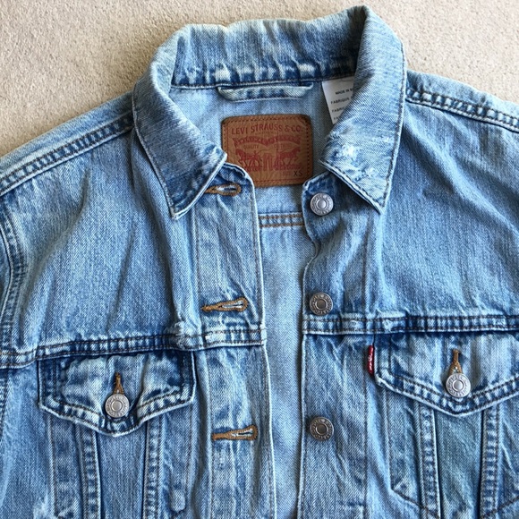 Levi’s Denim Jacket XS - Picture 2 of 5